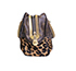 Monogram Leopard Adele, side view